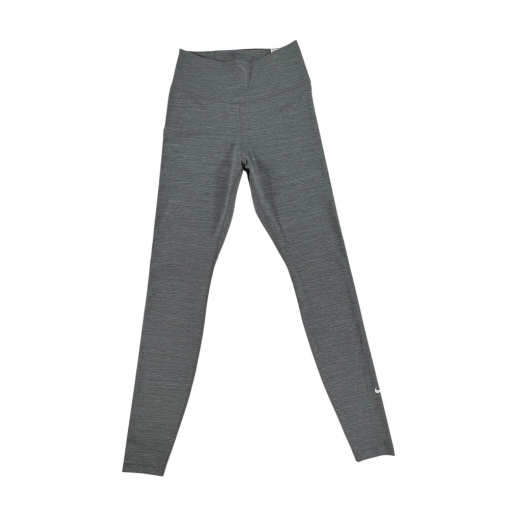 Nike One Leggings Dri-FIT Womens XS Iron Grey Mid Rise Training NWT New